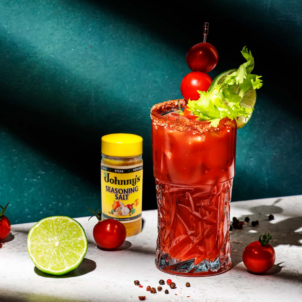 Salted Rim Bloody Mary Johnny's Fine Foods