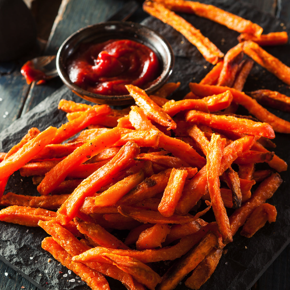 Baked Sweet Potato Fries - JoyFoodSunshine