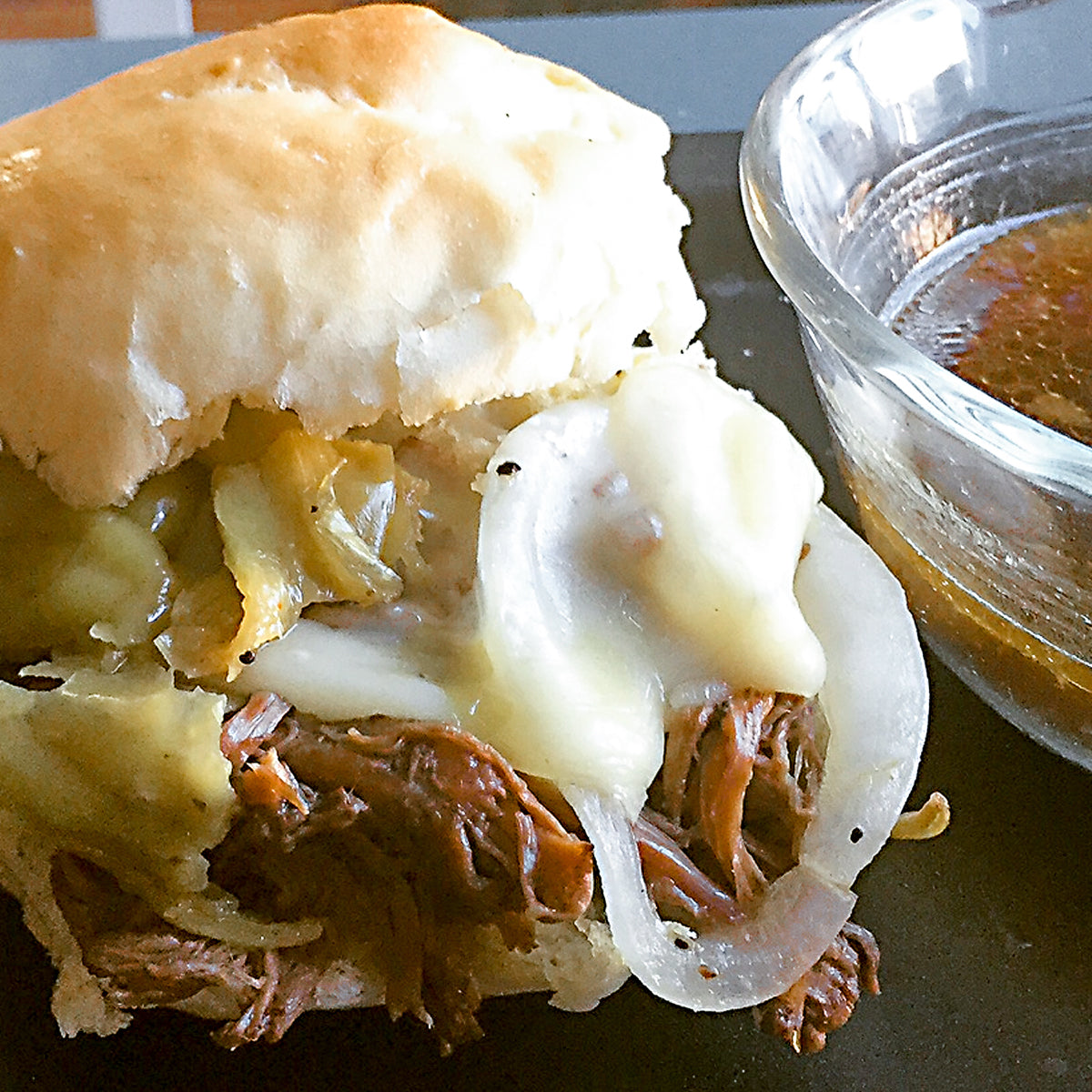 Johnny’s French Dip Sandwich Johnny's Fine Foods