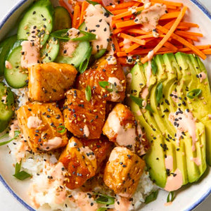 Salmon Rice Bowls
